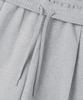 MUSINSA STANDARD Double Knit One-Pleat Wide Lounge Sweatpants [Melange Light Gray]