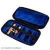 6 Slots Saxophone Mouthpiece Storage Case Box Portable Sax Accessories