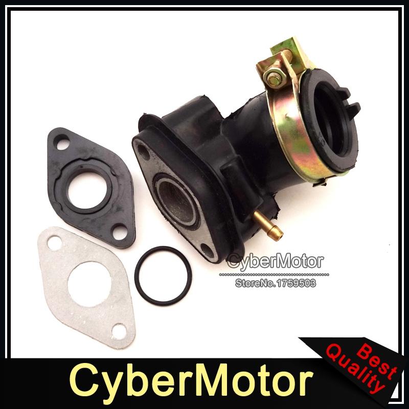 Intake Manifold Inlet Pipe Gasket Kit For GY6 50cc Engine Carb SUNL Baotian Znen Jmstar Chinese Moped Scooter