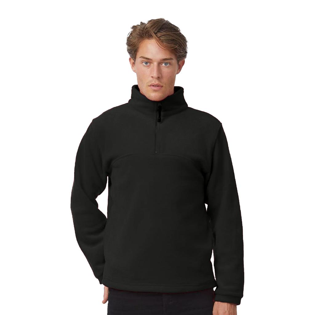 B&C Unisex Adult Highlander+ Quarter Zip Fleece Top