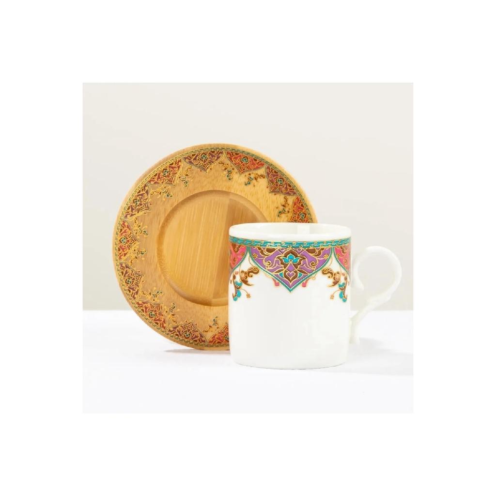 Aleris - Set mit 6 Kaffeetassen schmal