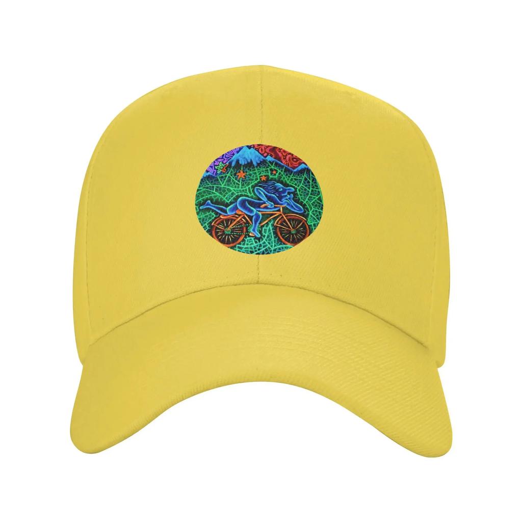 Cappellino da Baseball Giorno delle Biciclette Personalizzate 1943 per Uomo Donna Traspirante Albert Hofmann LSD Cappellino da Papà Sport