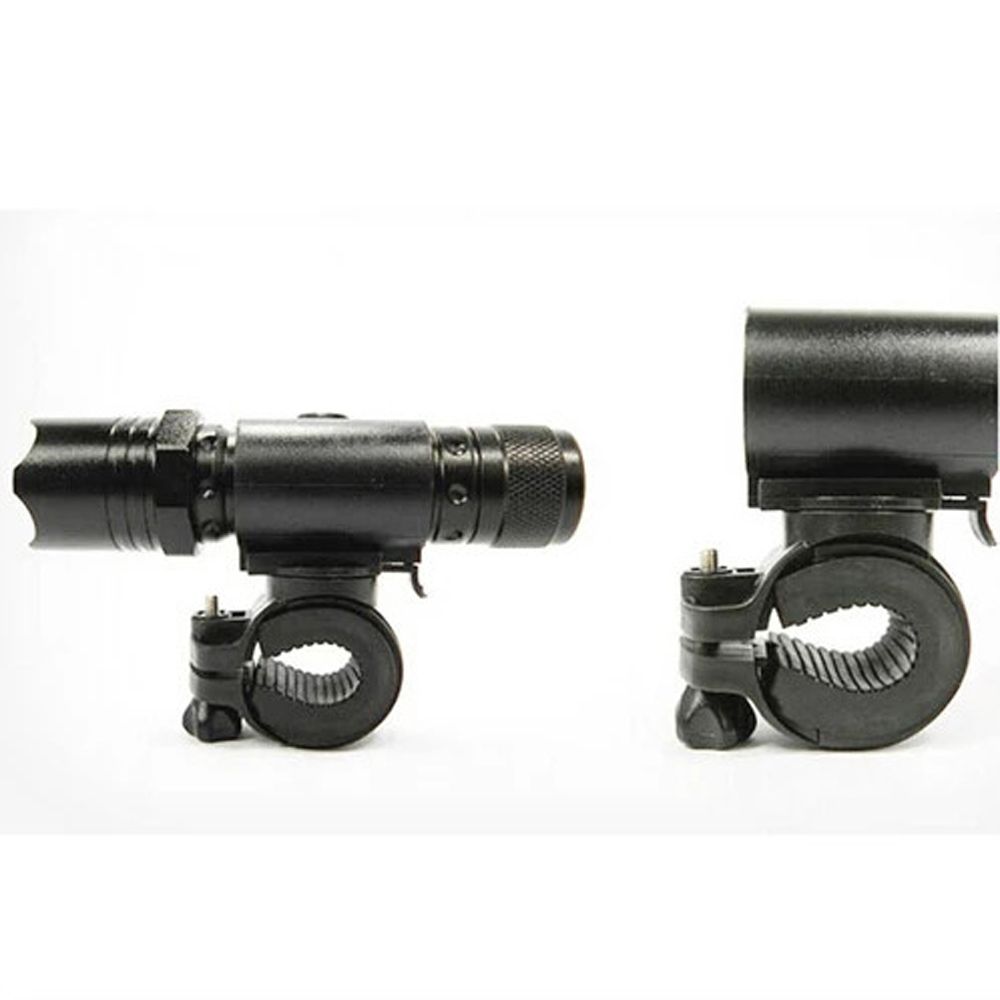 360 Rotation Bicycle Flashlight Mount Cycling Light Holder Bike Lights Holder LED Torch Bracket