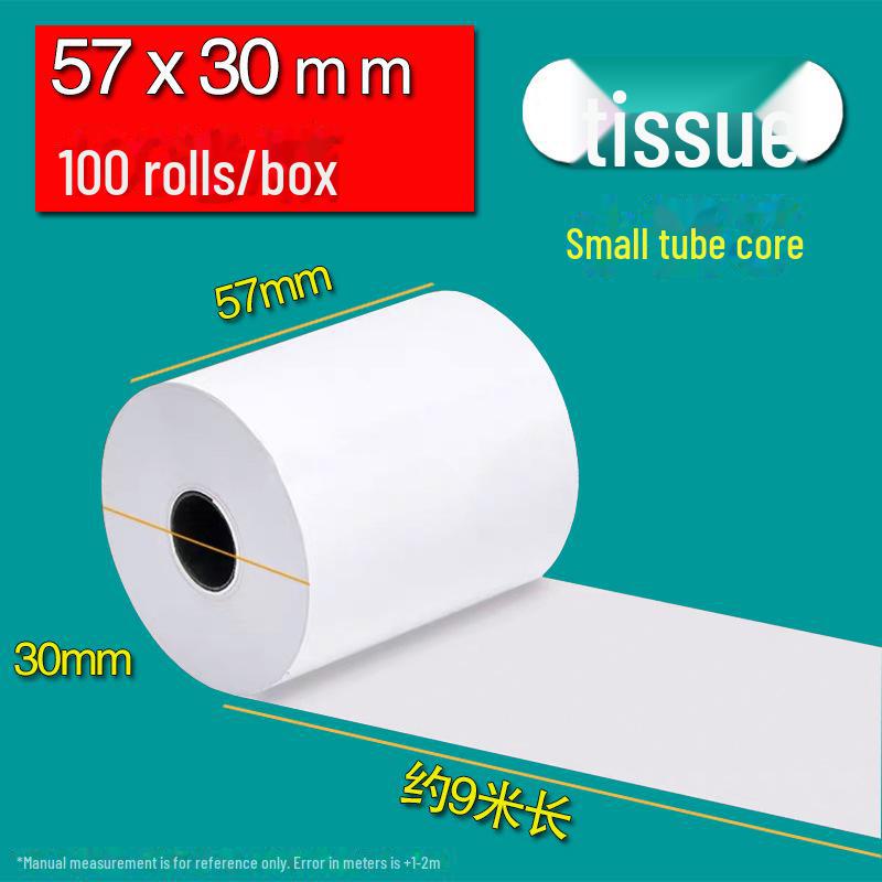 Role termopapíru: 57x50mm & 80x80x60mm pro POS systémy & Kuchyně