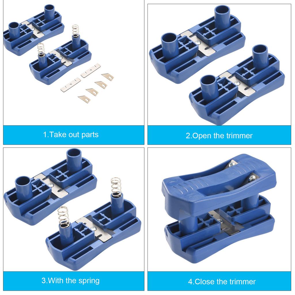 1Pc Manual Edge Trimmer, Woodworking Planer, Edge Banding Strip Scraper, Plastic Flattening Tool