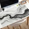 Popular Mouse Pad Large Gaming Accessories Hd Print Grey Marble Computer Desk Mat Gamer Keyboard Pad Artistic Fluid Mouse Mat