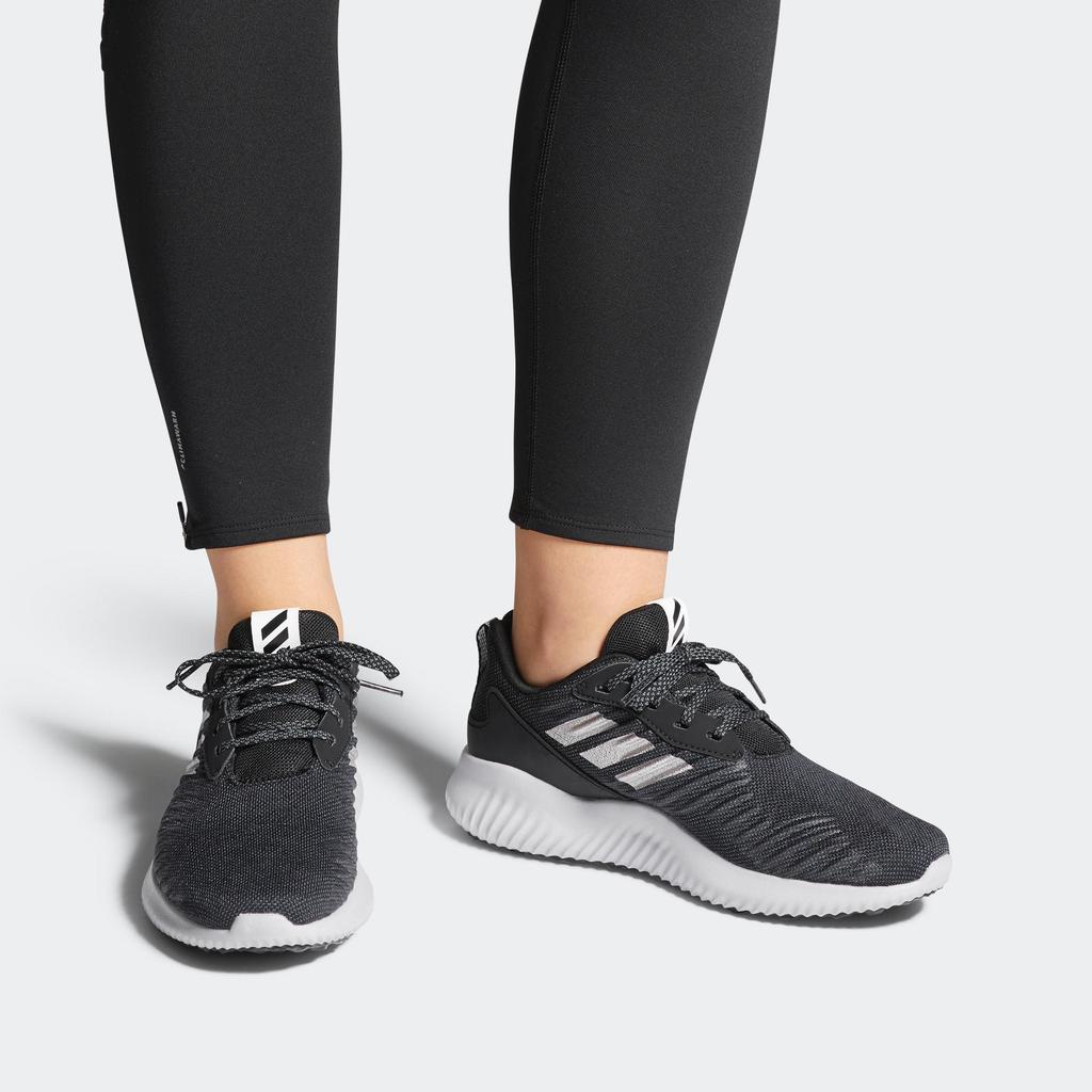 New Adidas Alphabounce 'Black Grey' Women's CG4745