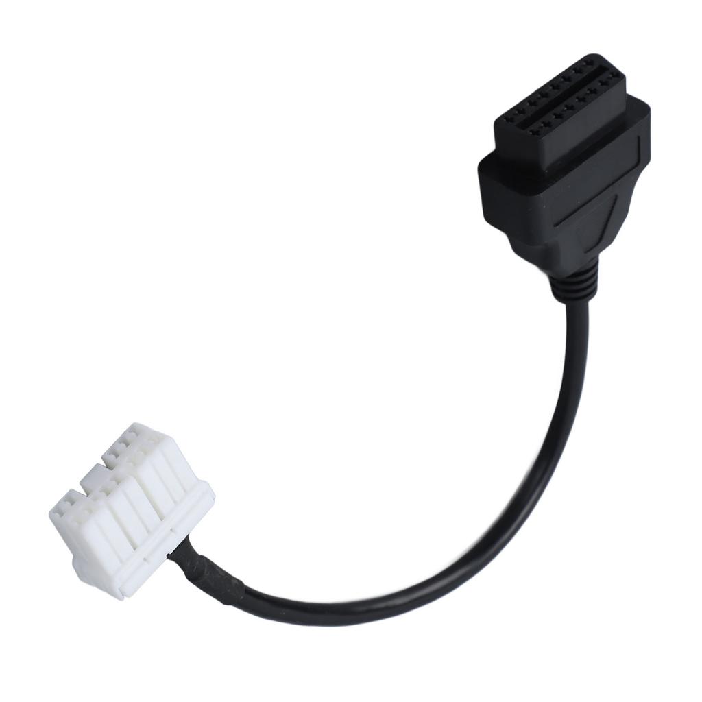 Kabel Adaptera 12 Pin do 16 Pin Wiązka Złącza Diagnostycznego Zamiennik dla Tesla Model S 2012 do 2015