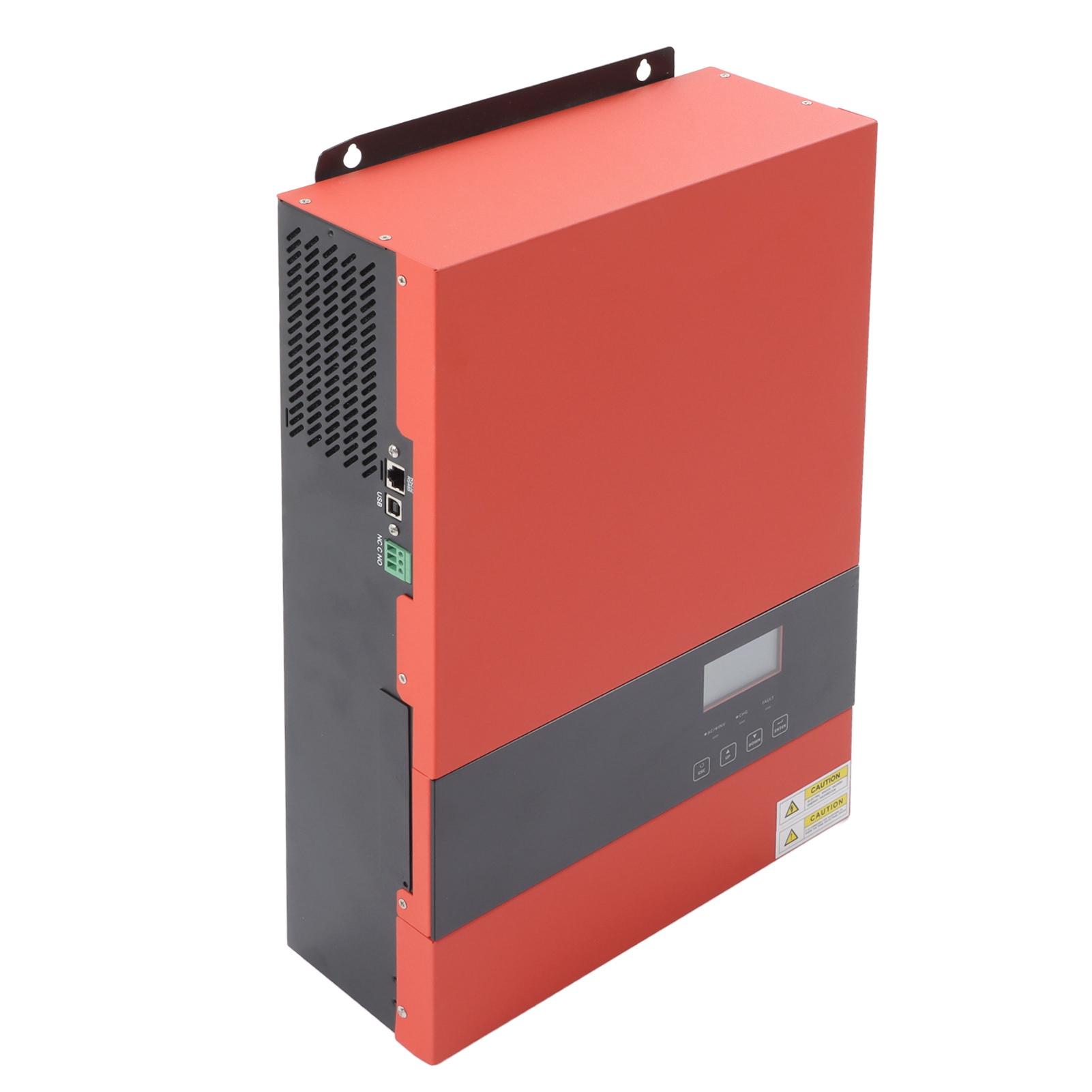 

Solar Inverter 100A MPPT Charging Pure Sine Wave Off Grid Solar Inverter Controller 120‑450VDC Input 230VAC Output