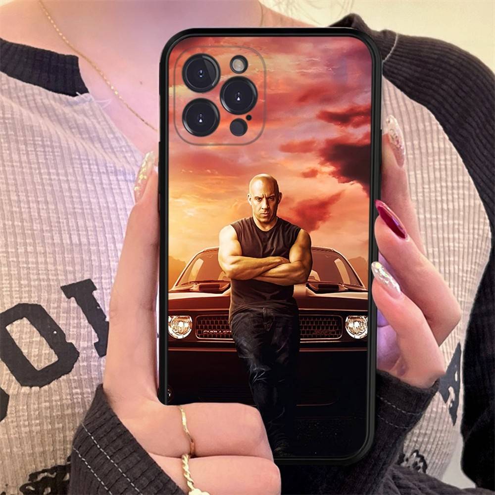 Action Movie Series Fast F-Furious Phone Case Silicone Soft For Iphone 16 15 14 13 12 11 Pro Mini XS MAX Plus X Cover
