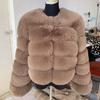 Fur Autumn and Winter New Warm Casual Splicing Women's Imitation Fox Fur Jacket Women's Clothing