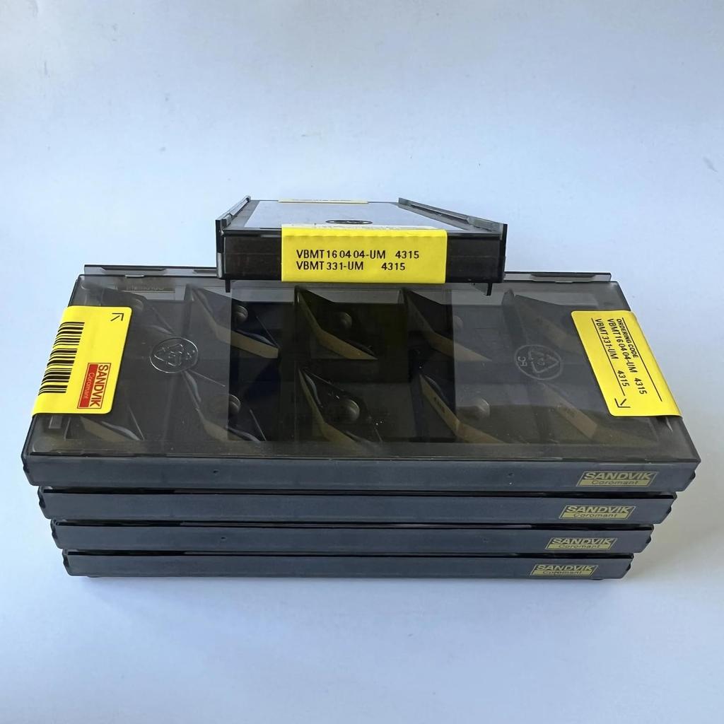 Original Sandvik / VBMT160404-UM 4315  / CNC Lathe Carbide Blade 10 PCS