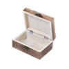 17,78 cm Dekorative Schmuckschatulle aus Holz Handgefertigte Geschenkbox Verpackungsbox
