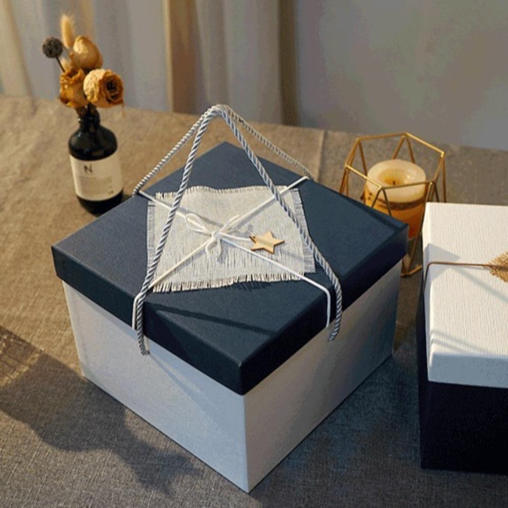 Pink Christmas Gift Packaging Box Bow Birthday Gift Box Christmas Decoration Gift Box  Xmas