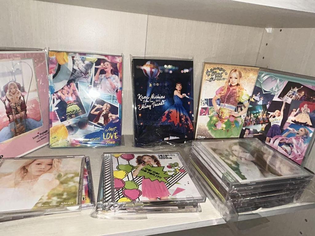 [USED] Kana Nishino CD/DVD