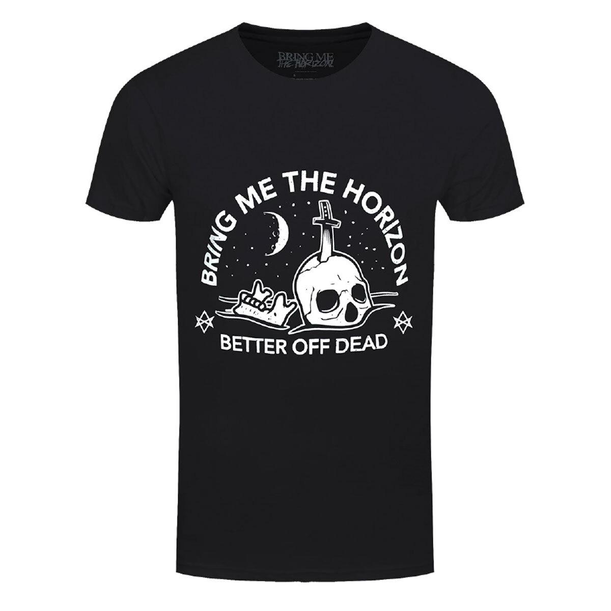 Футболка Bring Me The Horizon BMTH Happy Song Better Dead Официальная Новая Черная XL
