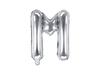 Silver Foil Balloon Letter "M" 35 Cm