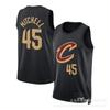Cleveland Cavaliers Basketball Jersey Men Women Custom Stitched NBA Fan Wear Short Sleeve Cotton V-Neck Sportswear