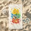 1pc Pokemon Beach Towel, Quick Dry, Super Absorbent, Multi-Purpose for Beach, Pool, Sports, Yoga, Gym, Home and Travel