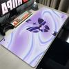 Podložka pod myš na notebook Herní Valorant Hřebíček Kawaii Stolní podložka pod myš Fialový design s logem motýla Podložka pod myš PC Roztomilé anime dívky Podložka pod klávesnici