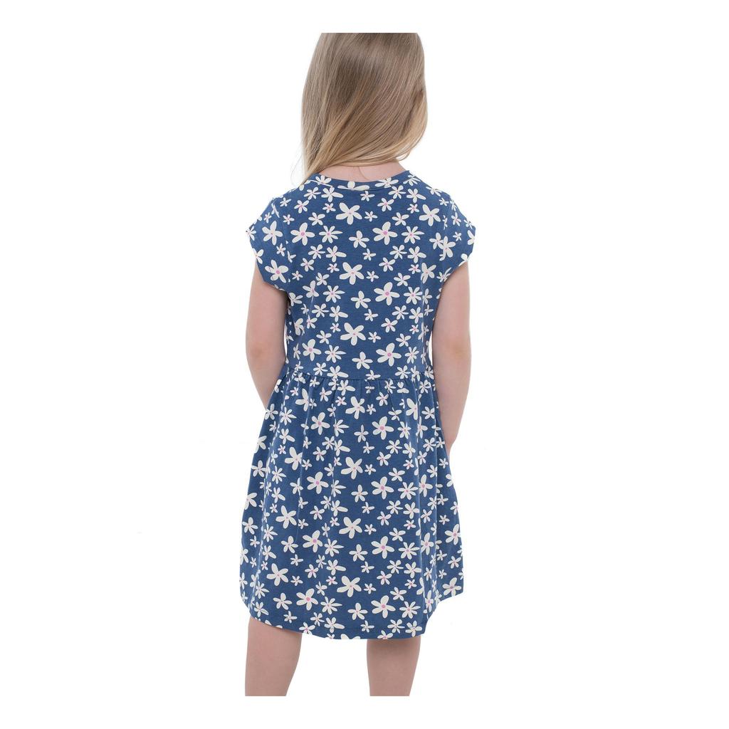 Girls Happiness Heart Short-Sleeved Dress