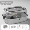 Transparent Hamster Habitat Ventilation Gerbils House Portable Large Hamster Cage  for Bunny