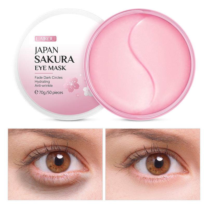 LAIKOU Masque pour les yeux Sakura 50pcs