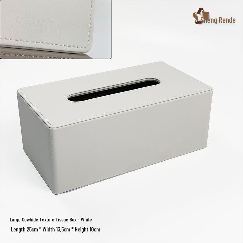 Leder-Taschentuchbox für Zuhause, Hotel oder Auto
