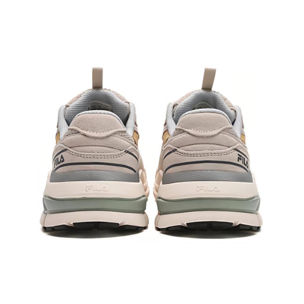 FILA Decoder Comfortable Versatile Fabric Synthetic Leather Low-Top Casual Running Shoes Women sneaker Gray F12W342121FPR