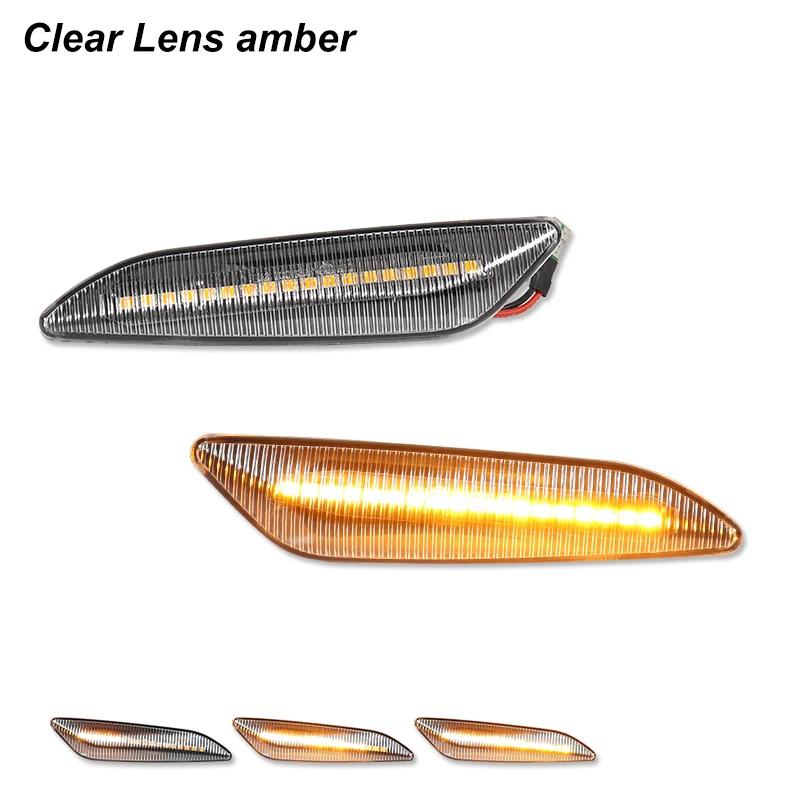 

For Fiat Tipo Egea Alfa Romeo 156 147 Chrysler Ypsilon III Lancia Delta Dynamic Led Side Marker Blinker Amber Turn Signal Light