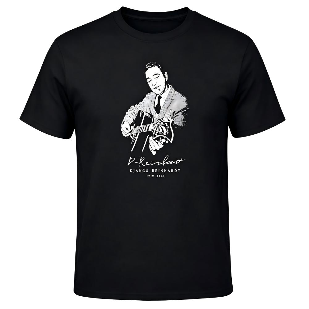Django Reinhardt Jazz Guitarist Portrait T-Shirt