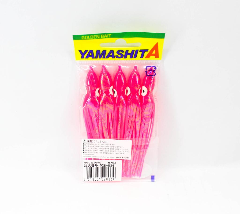 Yamashita Ośmiornica Aurora Spódnica kałamarnicy 3 cale (5 szt. w opakowaniu) YAKO-P (8034)