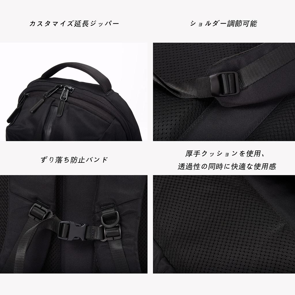 [sun Earth &u] Backpack for Men and Women, for the Gym, for Business, for Commuting To School, Work, and Business Trips, with a Dedicated Shoe Pocket