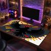 Belgium Football Crest Mouse Pad, Extended Non Slip Rubber Desk Mat for Gaming Office Laptop Fan Gift