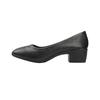 Shoes Female Black Not Tired Feet Thick Heel Soft Sole Silent Professional Flight Attendant Interview Middle Heel Tooling Work Shoes