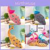 Peacock Plush Toy Collectors Soft Stuffed Animal For Kid And Fans