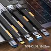 3 Usb Type-C Cable Featuring Usb-C To Usb-C End Connections  3 Cable 10/20 Gbps Data Transfer