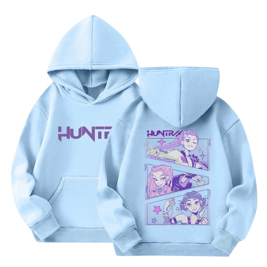 Women's Hooded Gradient Printed Long Sleeved Sweatshirt Loose Women's Sweatshirt  Sweatshirt