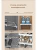 Retractable Nail-Free Storage Rack for Wardrobes and Cabinets