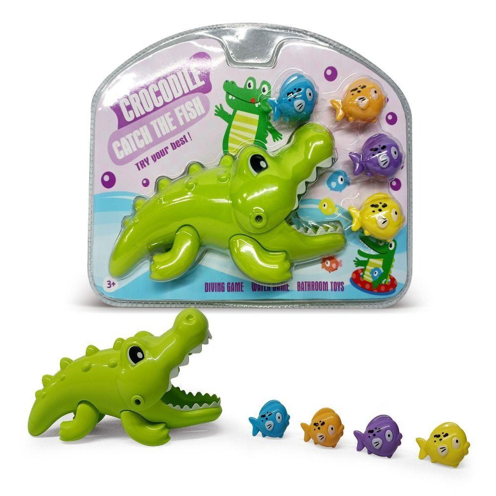 Eating Small Fish Water Playing Toys Big Crocodile Crocodile Water Toy  Swimming Pool