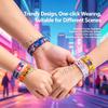 Kpop Demon Hunters Theme Slap Bracelets Set Wristband Toys Set for Kids Birthday Party Favors Pinata Fillers Goodie Bag Gifts