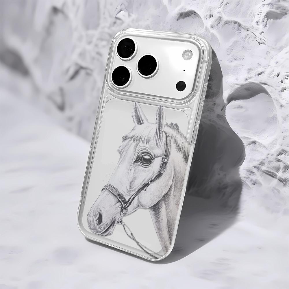 Cool Horse Phone Case For IPhone 17 17Air 16 15 14 Plus 13 12 11 Pro Max XR XS Max 7 8 Plus Cover Case Funda Bumber Coque