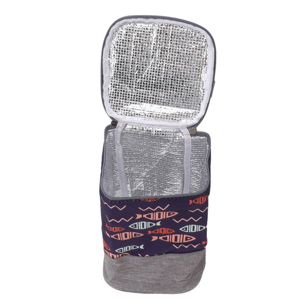 Insulated Baby Bottle Bag Waterproof Portable Breastmilk Warmer Cooler Bag with Handle for Travel 3L