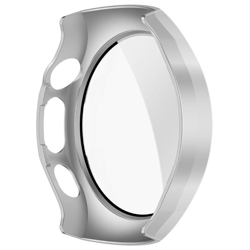 Screen Protector Film Case Shell with Tempered Glass Film for Watch 5 42mm Scratchproof Case Protective Cover