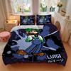 3pcs Luigi's Splash Adventure Printed Quilt Set - Soft and Comfortable Quilt Cover for Bedroom, Guest Room and Dormitory Decorative Bedding