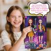 2pcs Articulated Dolls, With Realistic Character Designs, Make A Delightful Surprise Gift For Children And Friends.