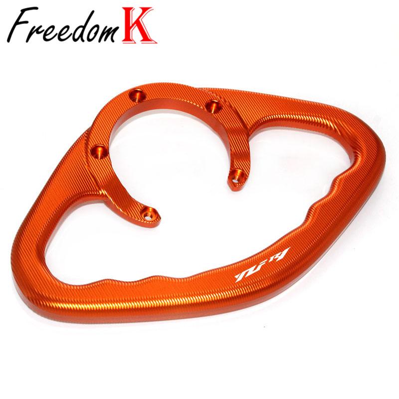 For Yamaha YZF R1 1998-2014 2013 Motorcycle Accessories CNC Passenger Handgrips Hand Grip Tank Grab Bar Handles