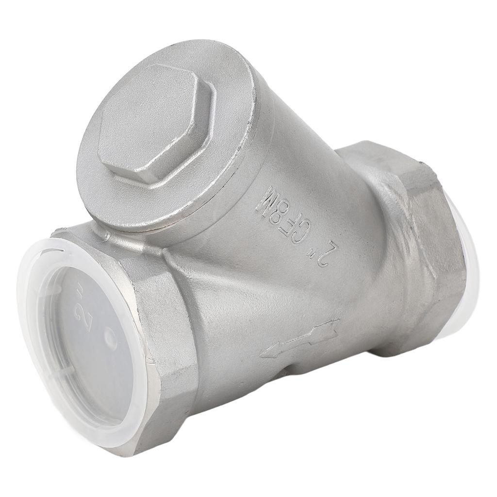 Y-Sieb 2 Zoll DN50 Edelstahl Y-Typ Sieb Filter Zubehör für Wasser Öl Gas