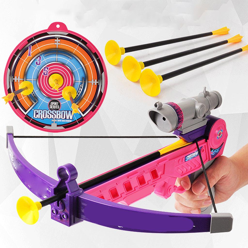 Pistol Arbaletă cu Ventuză Siguranță Interacțiune Părinte Copil Jucării Sportive pentru Copii