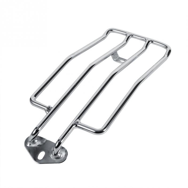Rear Rack, 2 Color Motorcycle Solo Seat Rear Luggage Rack Support Shelf For XL883//1200 Black